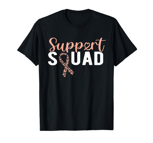 Uterine Cancer Support Squad T-Shirt