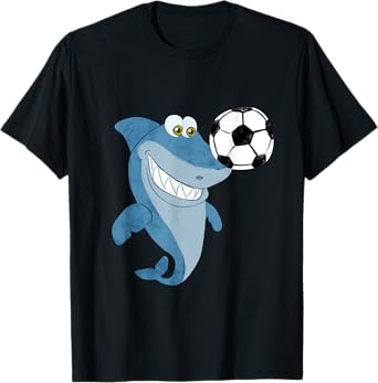 Soccer Team Shark - Soccer Player T-Shirt