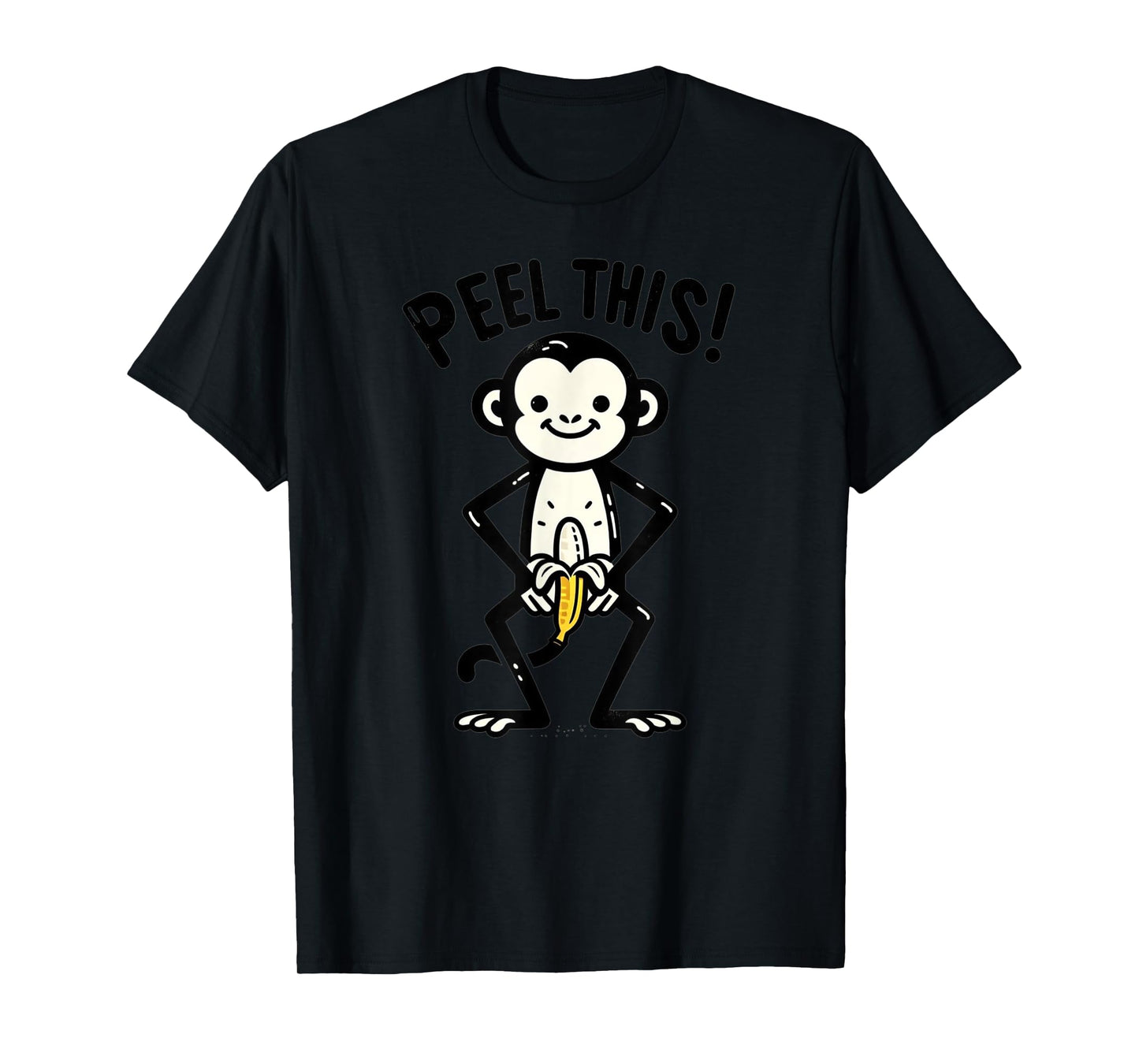 Peel This Funny Monkey Banana humor T-Shirt