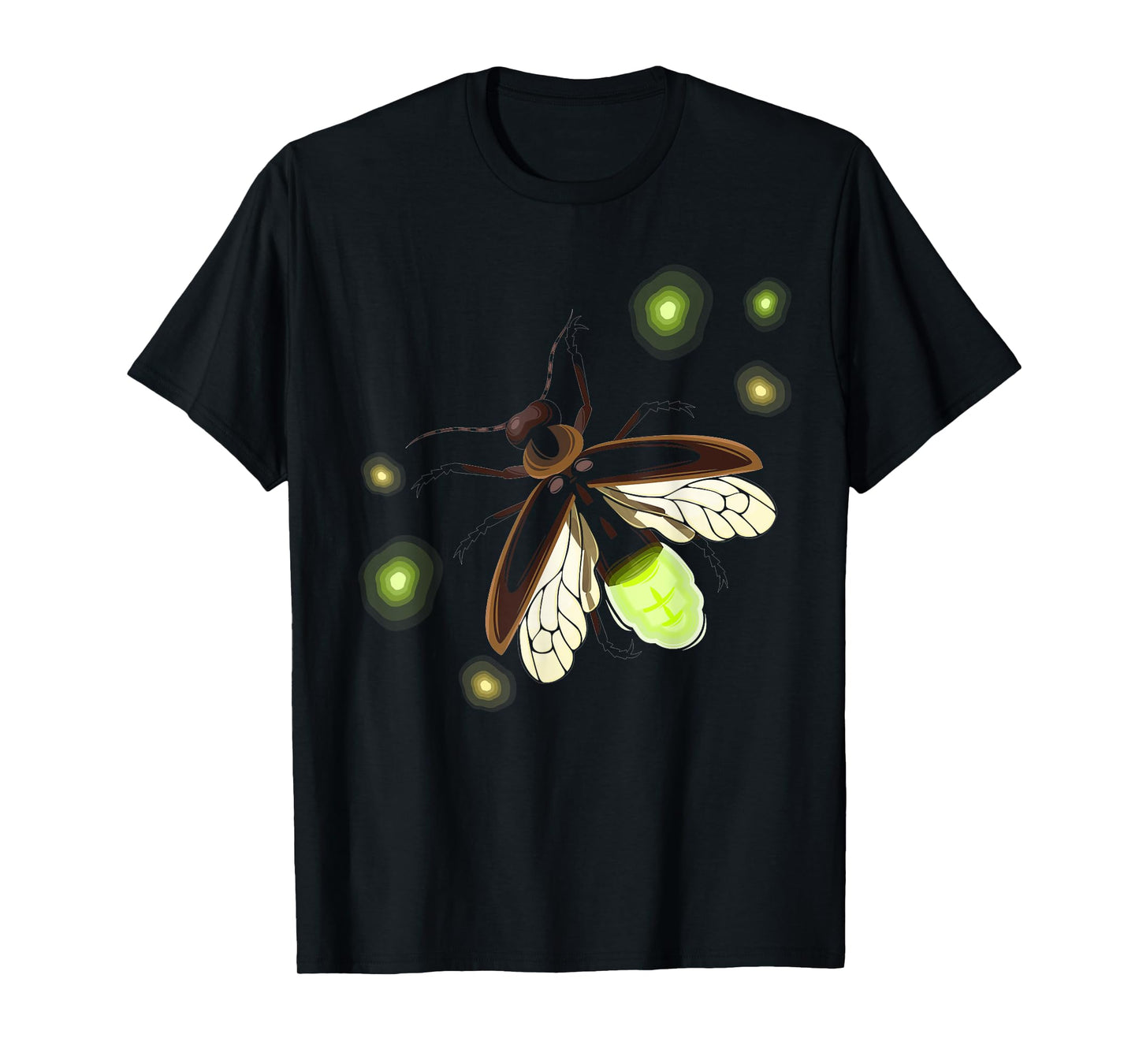 Fireflies Natural Camping Insect T-Shirt
