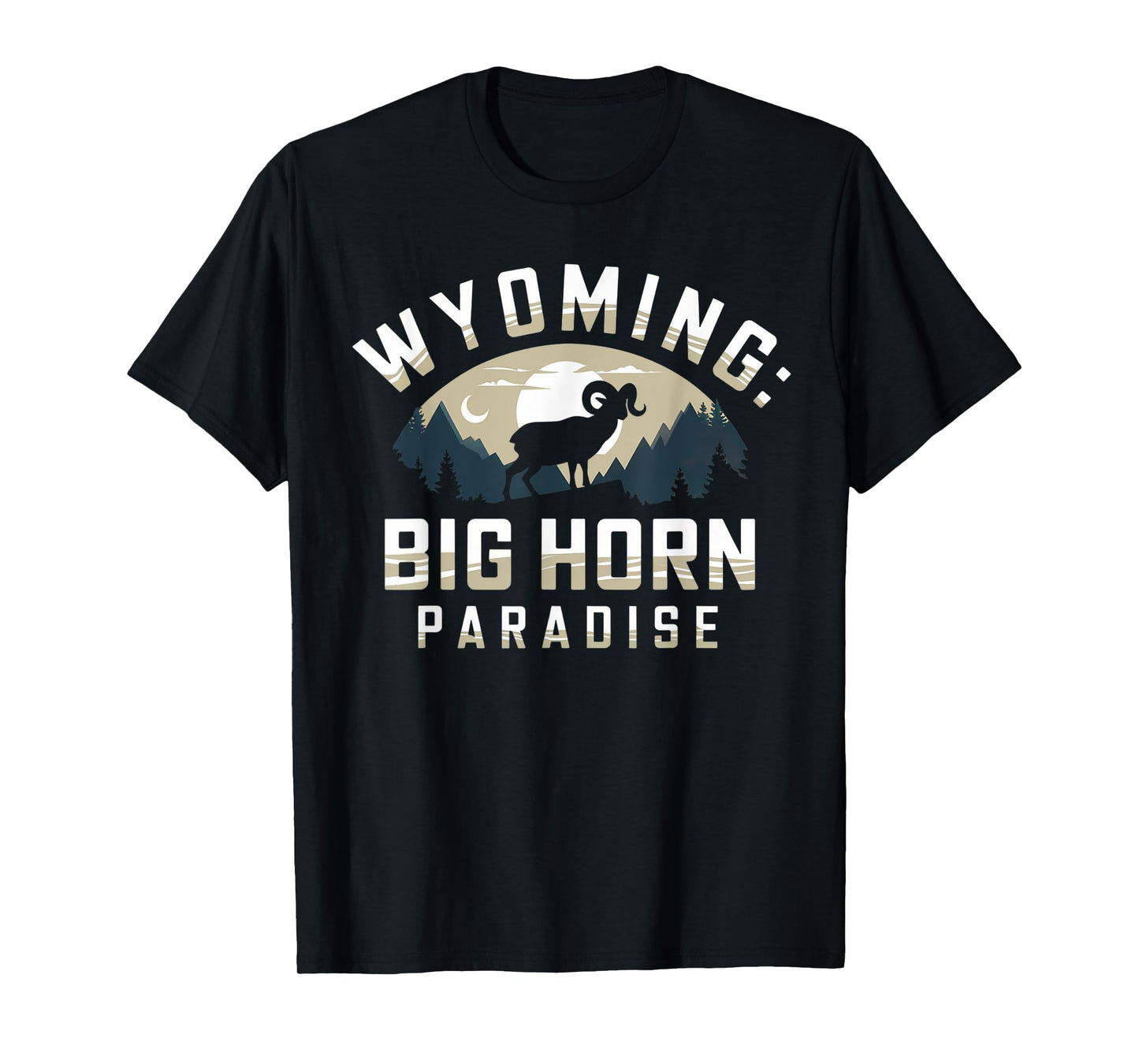 Big Horn Sheep – Iconic Western Wildlife Design T-Shirt