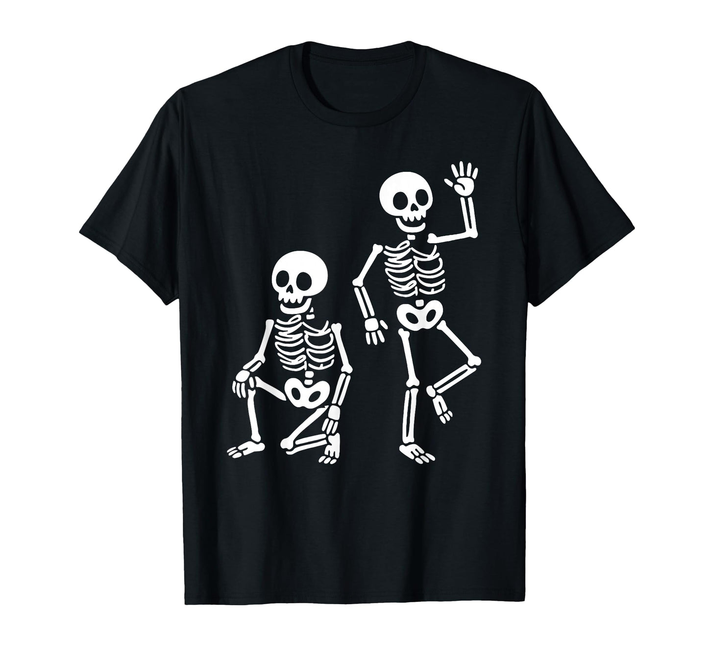 Halloween Party Skeletons Spooky Fun T-Shirt