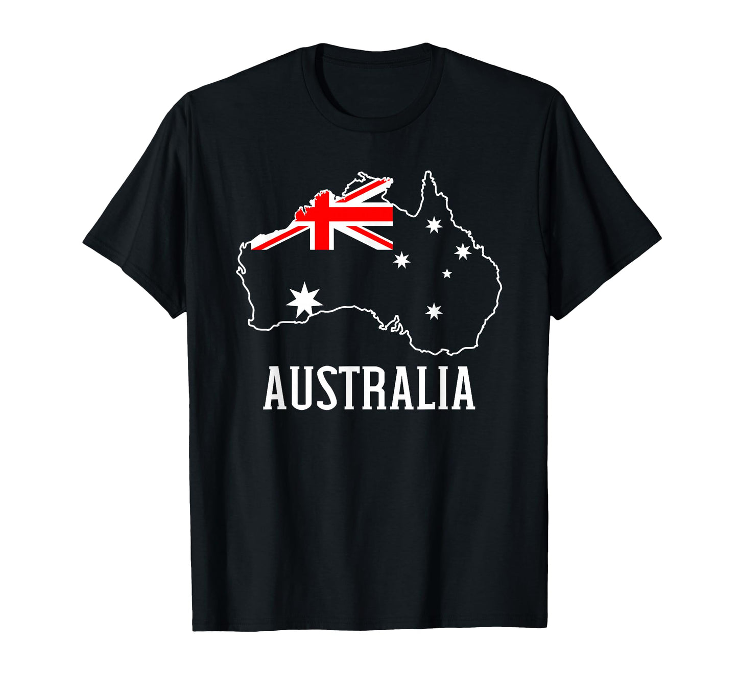 Australia Map Flag T-Shirt