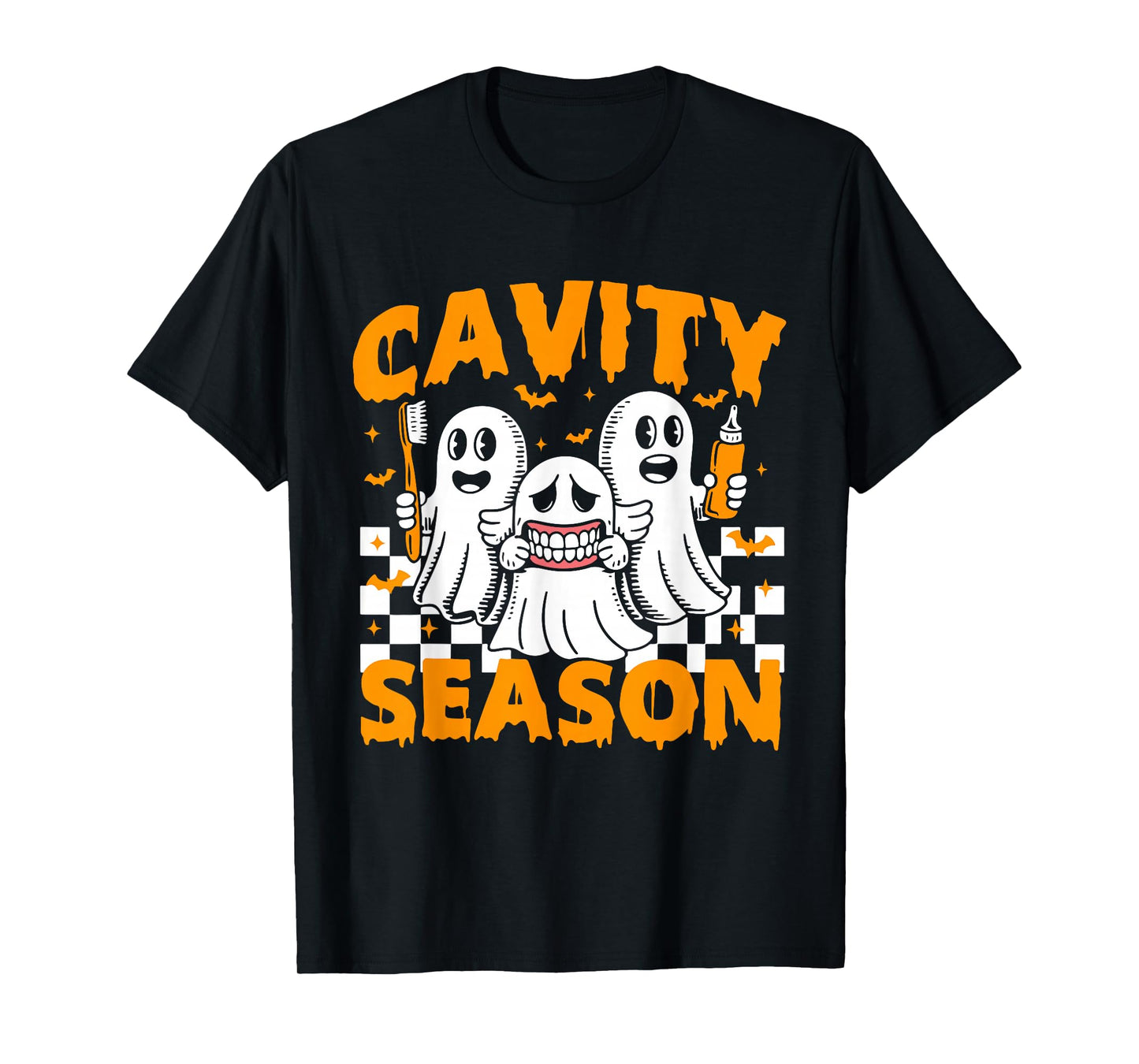Halloween Dentist Cavity Season Dental Costume Men Women T-Shirt
