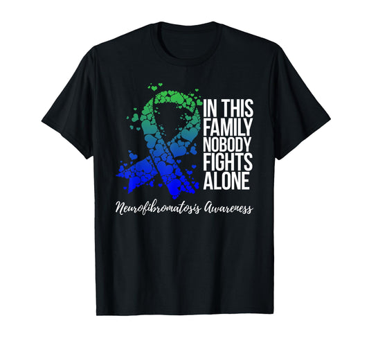 Family Support Neurofibromatosis NF Awareness T-Shirt