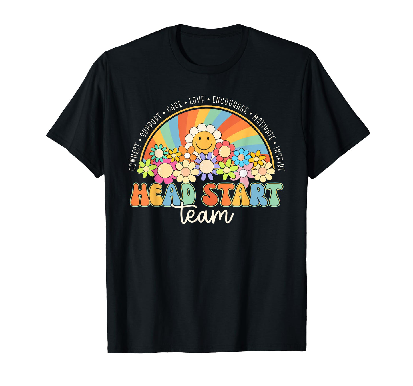 Head Start Team Homeschool Teacher Headstart Back To School T-Shirt for Men Women Girls Kids