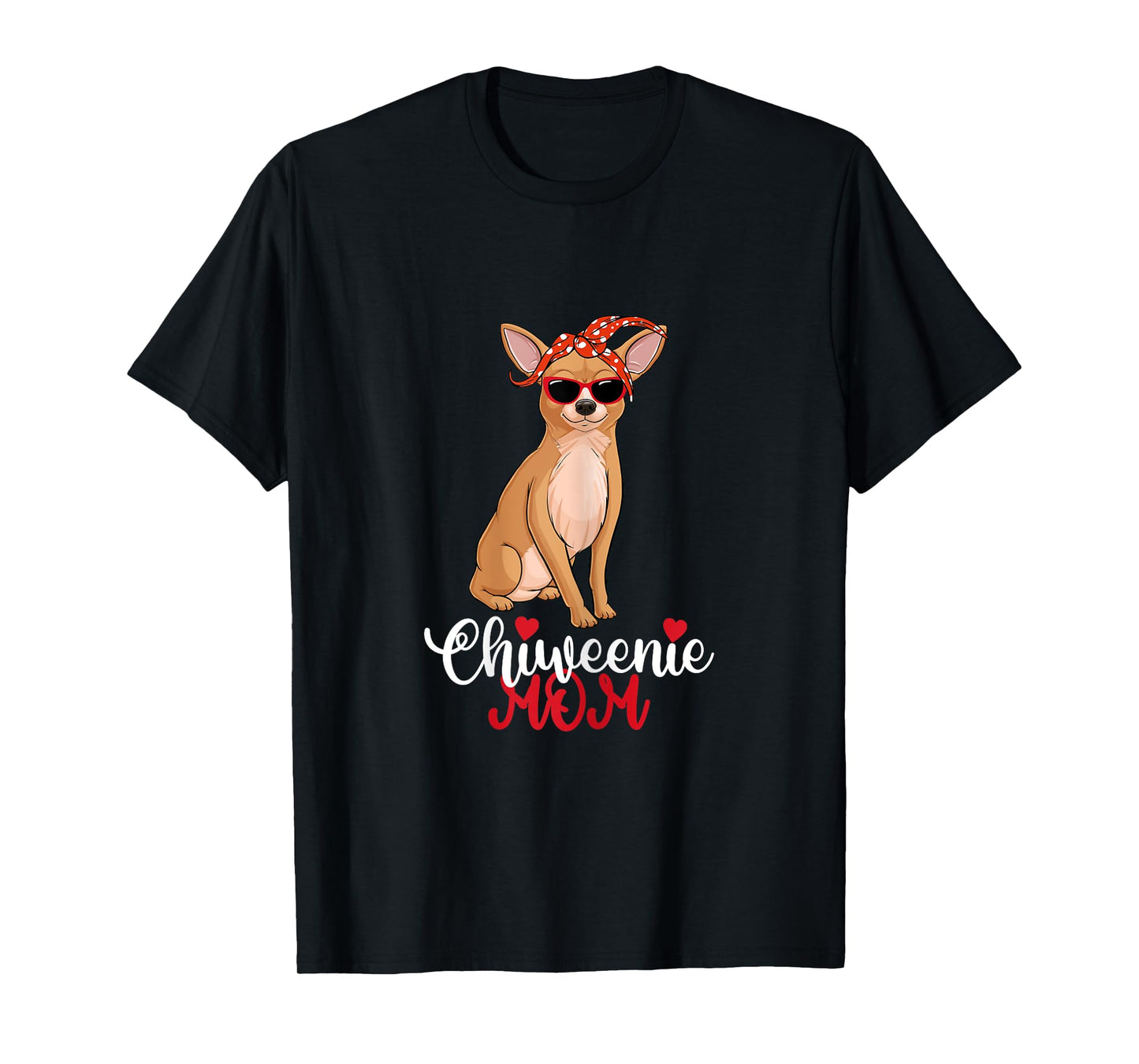 Chiweenie Dog Chiweenie Mom T-Shirt for Women