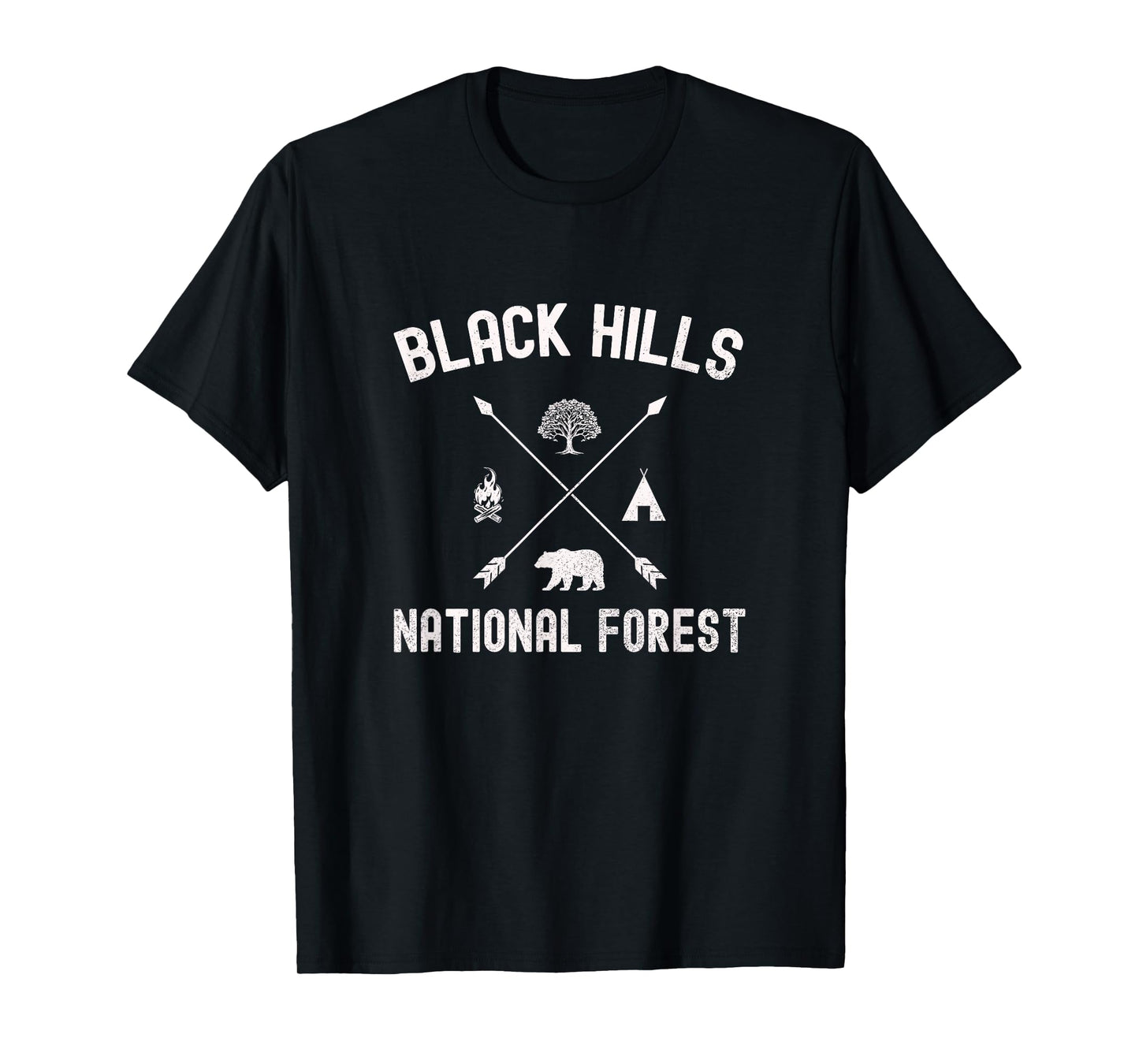 Black Hills National Forest Adventure Explorer Design T-Shirt