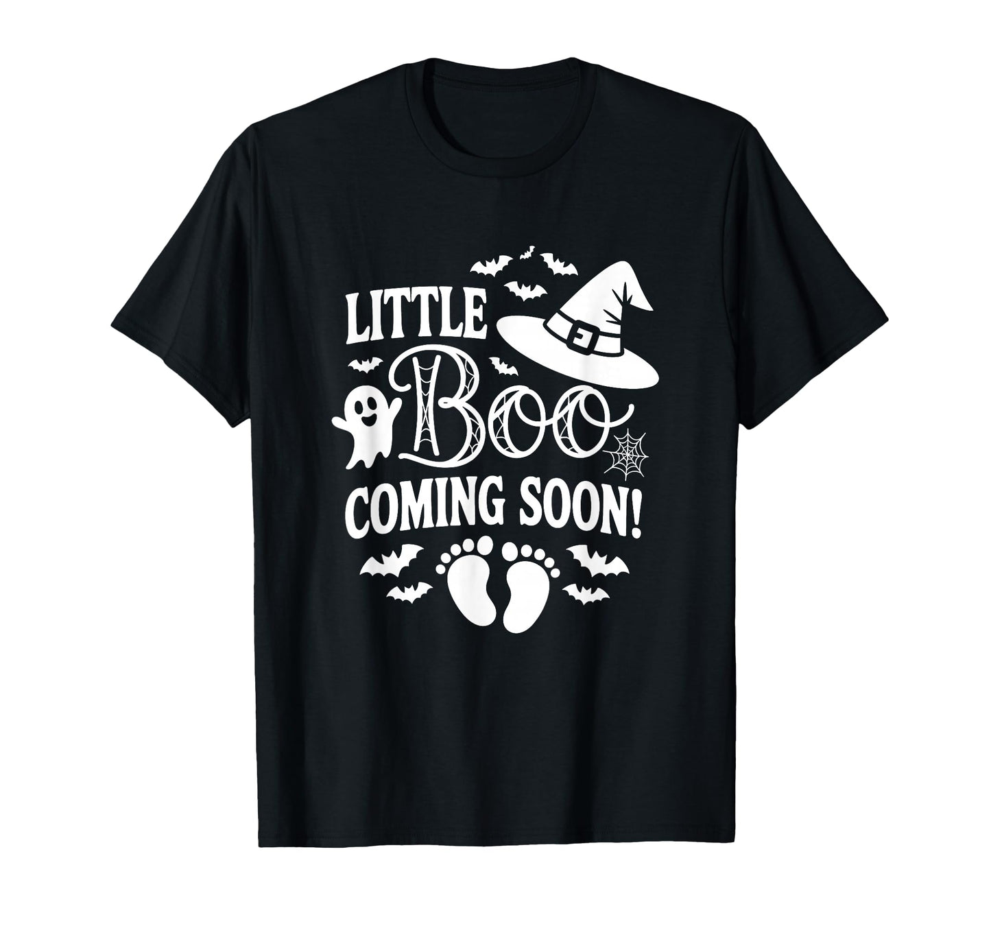 Pregnancy Announcement Halloween Spooky Baby Reveal T-Shirt