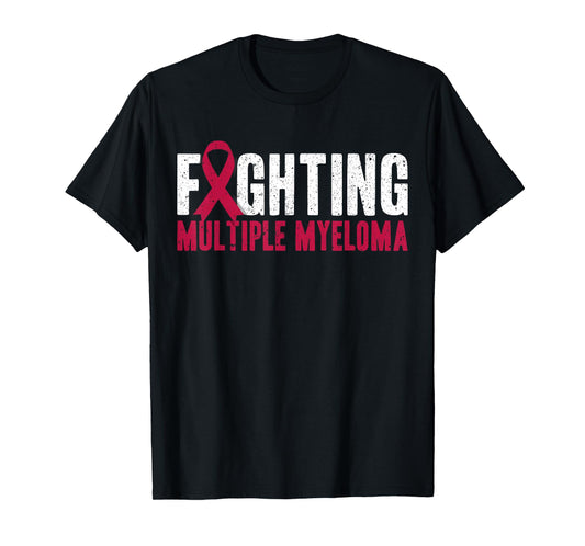 Awareness Fighting Multiple Myeloma Support T-Shirt