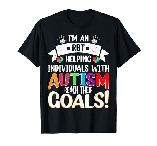 Behavior Analyst Teacher Squad Autism Therapists RBT T-Shirt for Men Women
