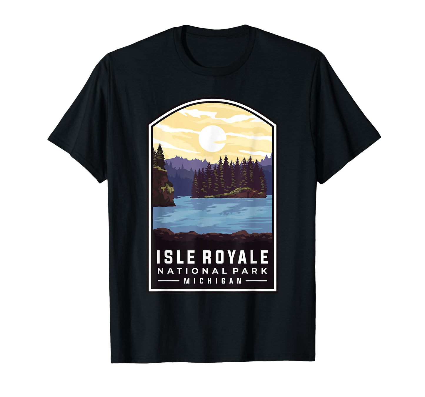 Isle Royale National Park Michigan T-Shirt