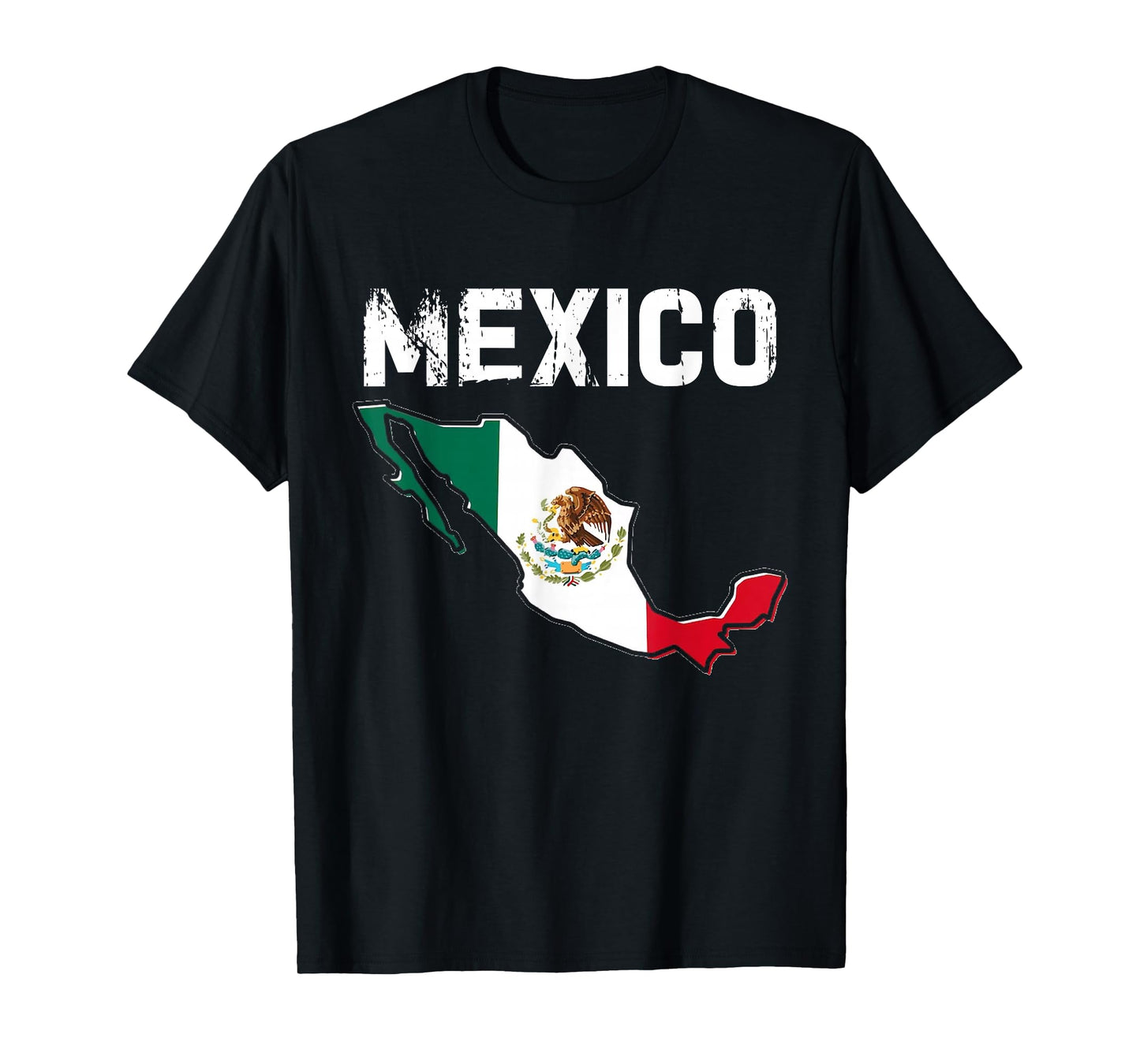 Mexico Flag Mexican Hispanic Siesta Pride Vintage T-Shirt