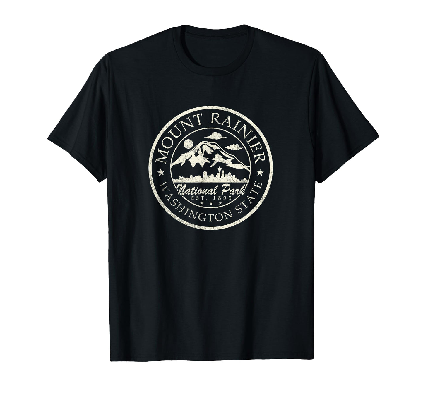 Vintage National Park Mt Rainier Retro shirt T-Shirt