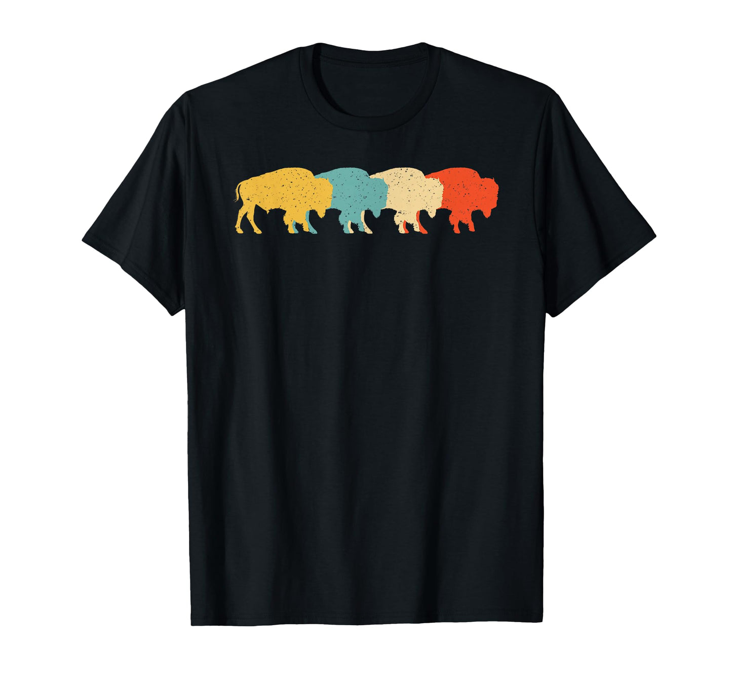 Cool Bison Design For Men Women Kids Buffalo Bison Lovers T-Shirt