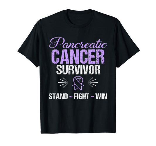 Pancreatic Cancer Shirt: Pancreatic Cancer Survivor TShirt T-Shirt
