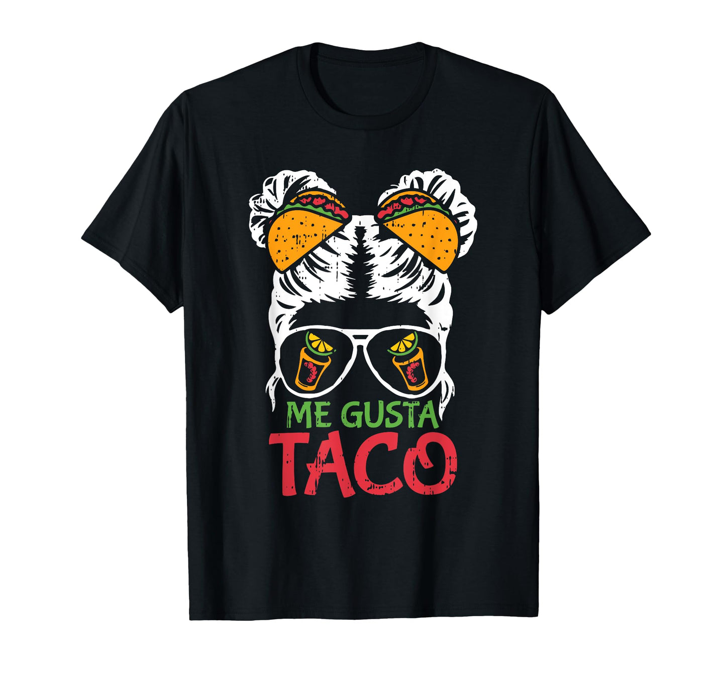 Me Gusta Taco Cinco De Mayo Funny Mexican Fiesta Women T-Shirt