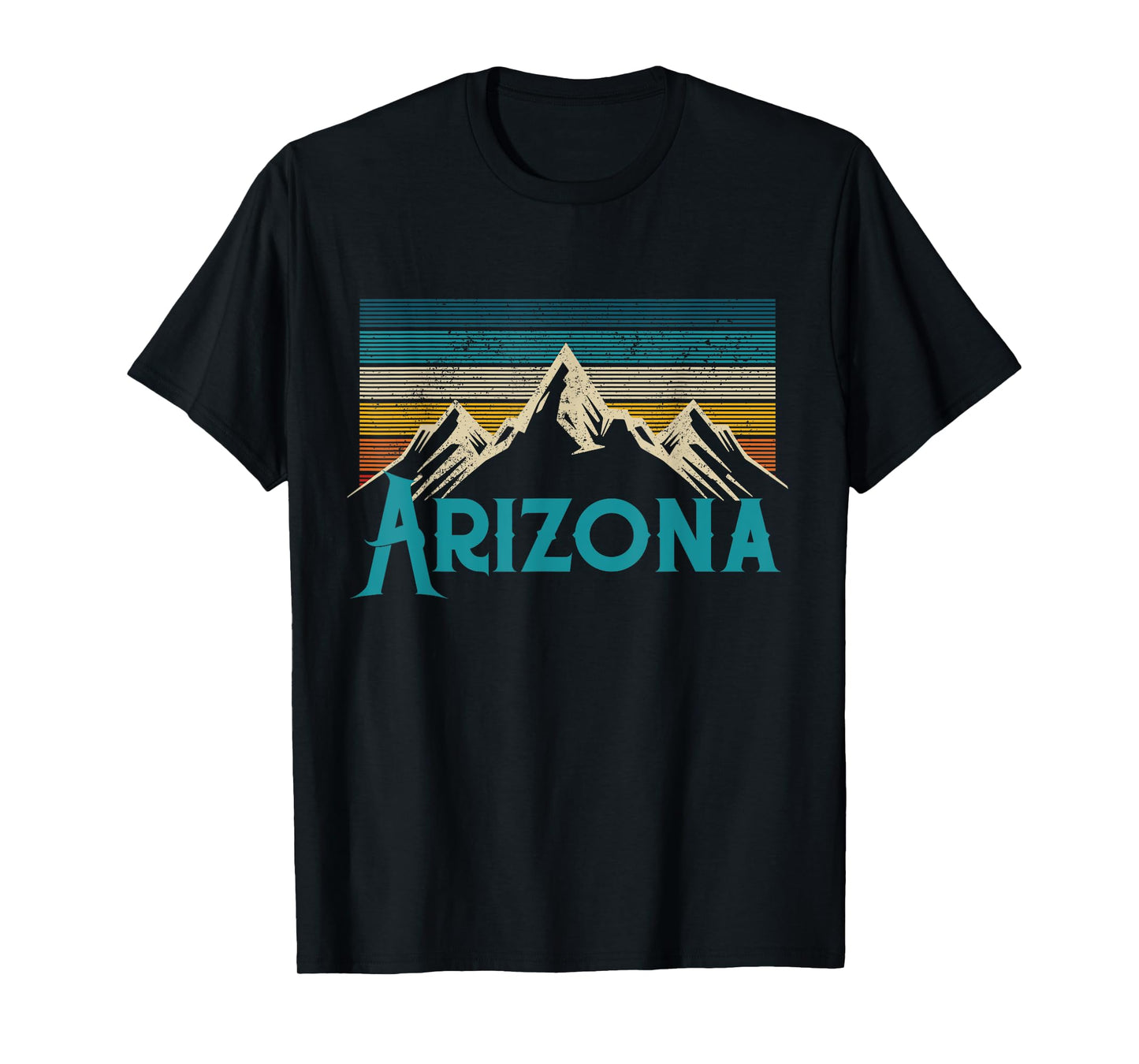 Arizona Vintage Mountains USA America Souvenir T-Shirt