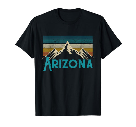Arizona Vintage Mountains USA America Souvenir T-Shirt