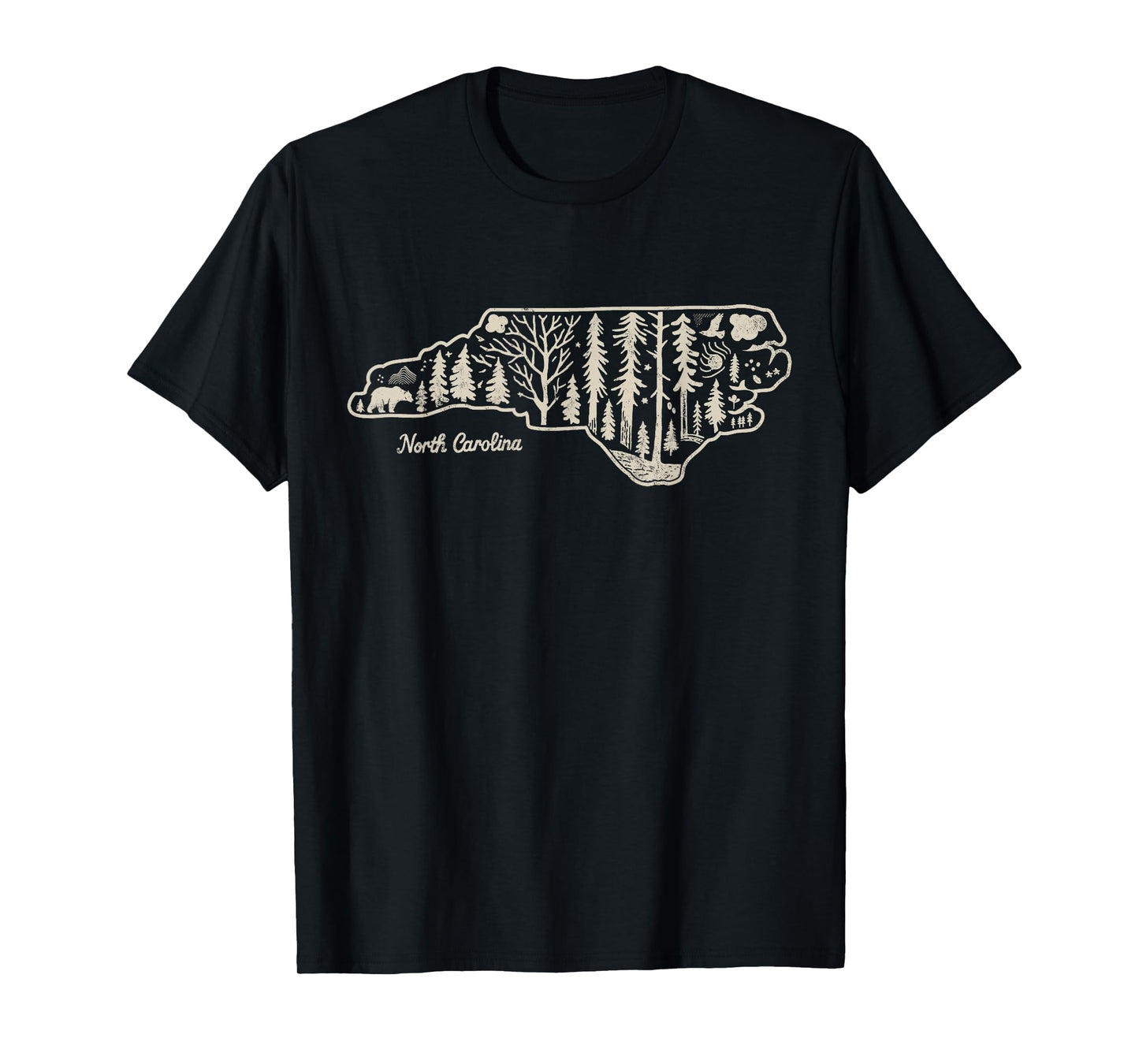 Vintage North Carolina USA Outdoor T-Shirt