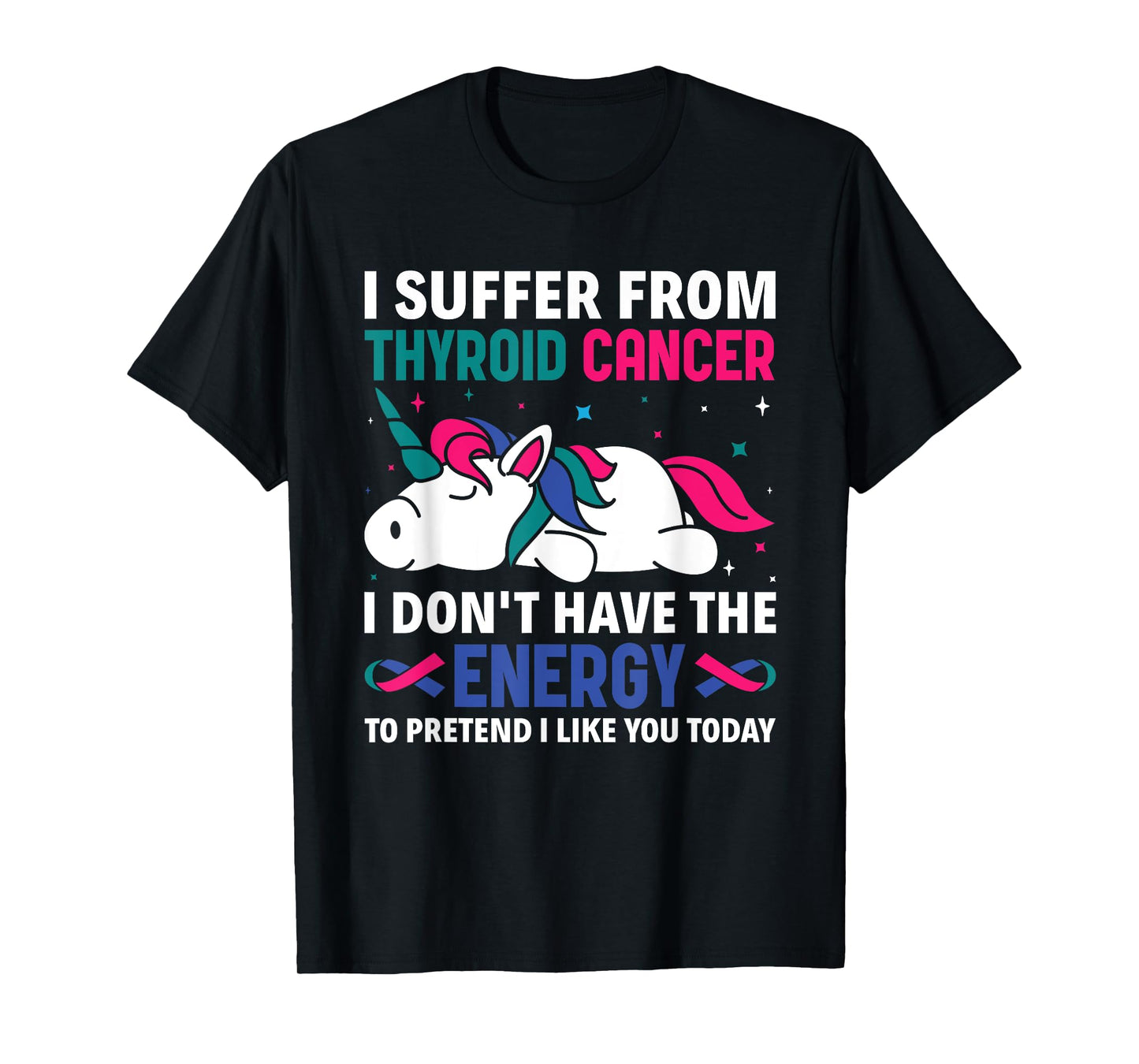 I Suffer From Thyroid Cancer Warrior Warrior Awareness T-Shirt