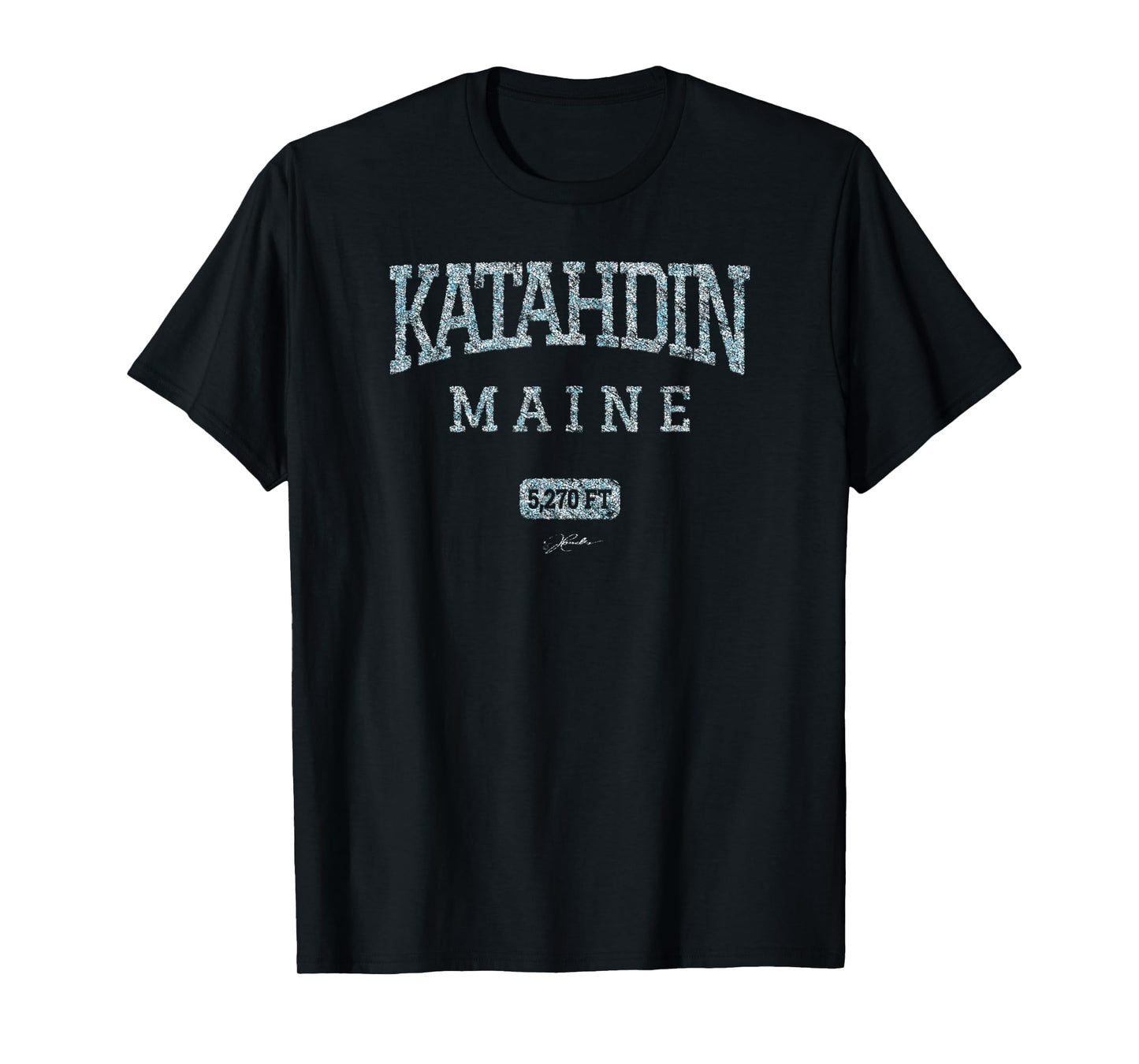 JCombs: Katahdin, Maine, 5,270 ft T-Shirt