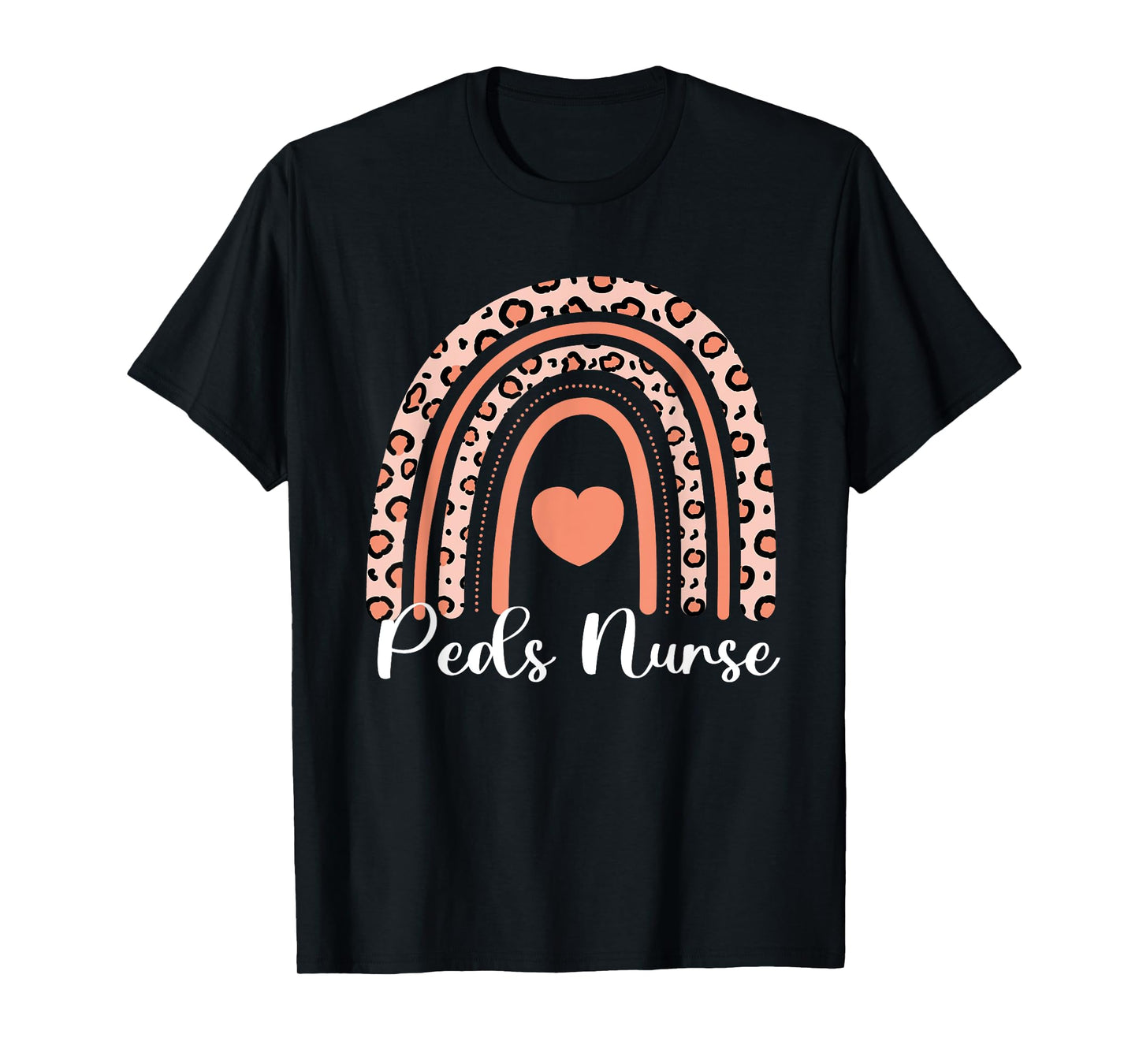 Pediatric Nurse PEDS Nursing Appreciation Pediatric Rainbow T-Shirt