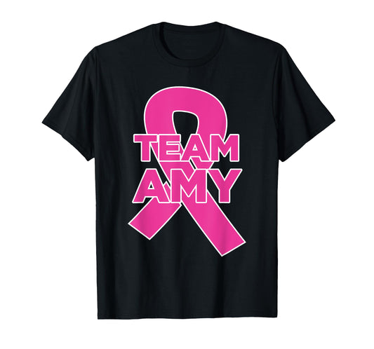 Team Amy - Breast Cancer Awareness T-Shirt