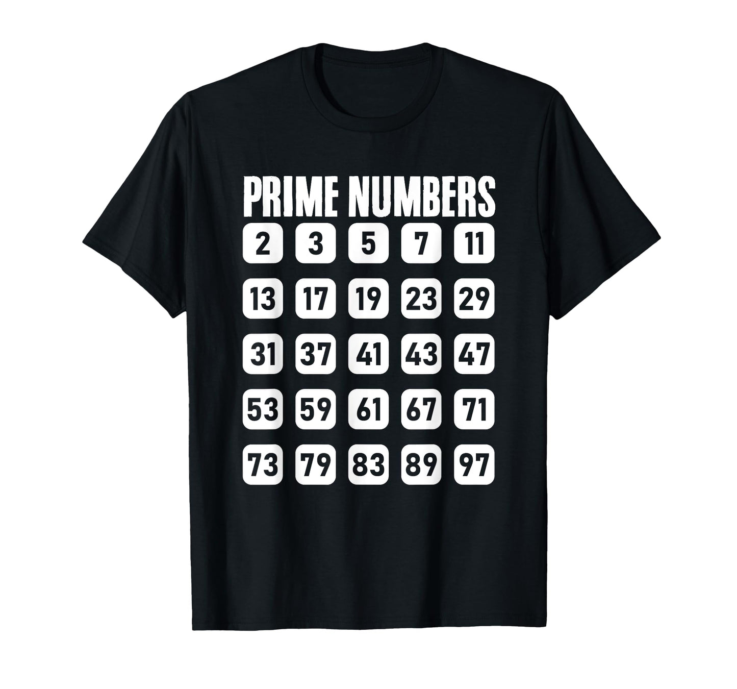 Math Prime Numbers Math Lovers Math Teacher Mathematician T-Shirt