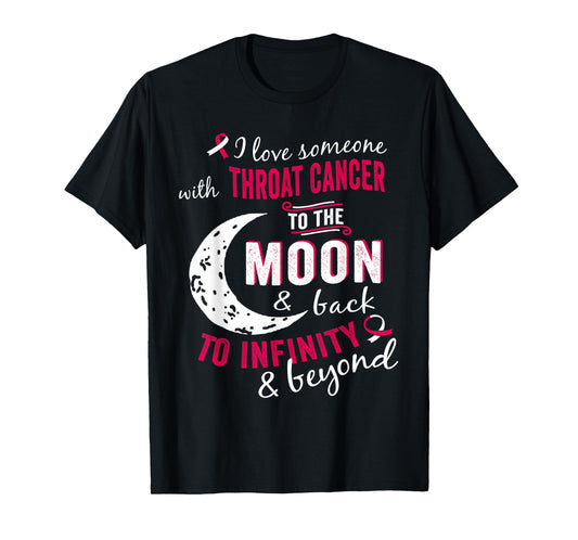 Throat Cancer Awareness Shirt For Women/Men T-Shirt