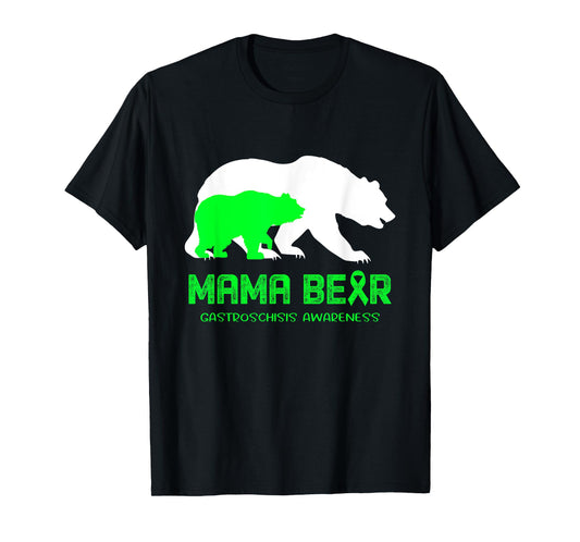 Mama Bear Gastroschisis Awareness Shirt For Women Men T-Shirt