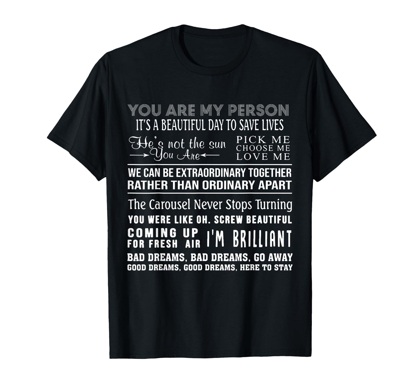Grey Nurse Doctor It's A Beautiful Day To Save Lives Anatomy T-Shirt