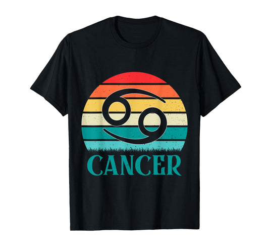 Cancer Sunset Zodiac T-Shirt