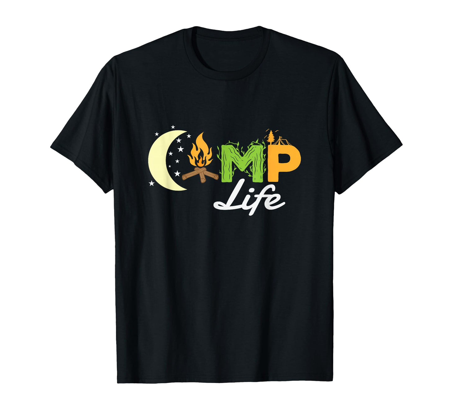 Camping "Camp Life" T-Shirt
