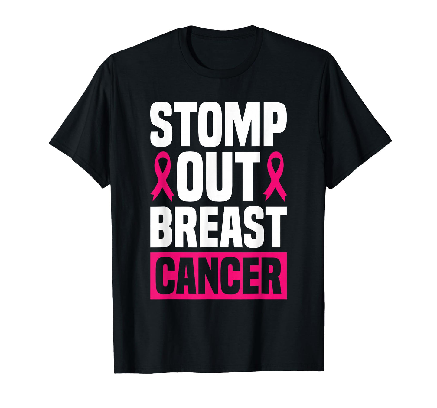 Stomp Out Breast Cancer Breast Cancer Awareness T-Shirt