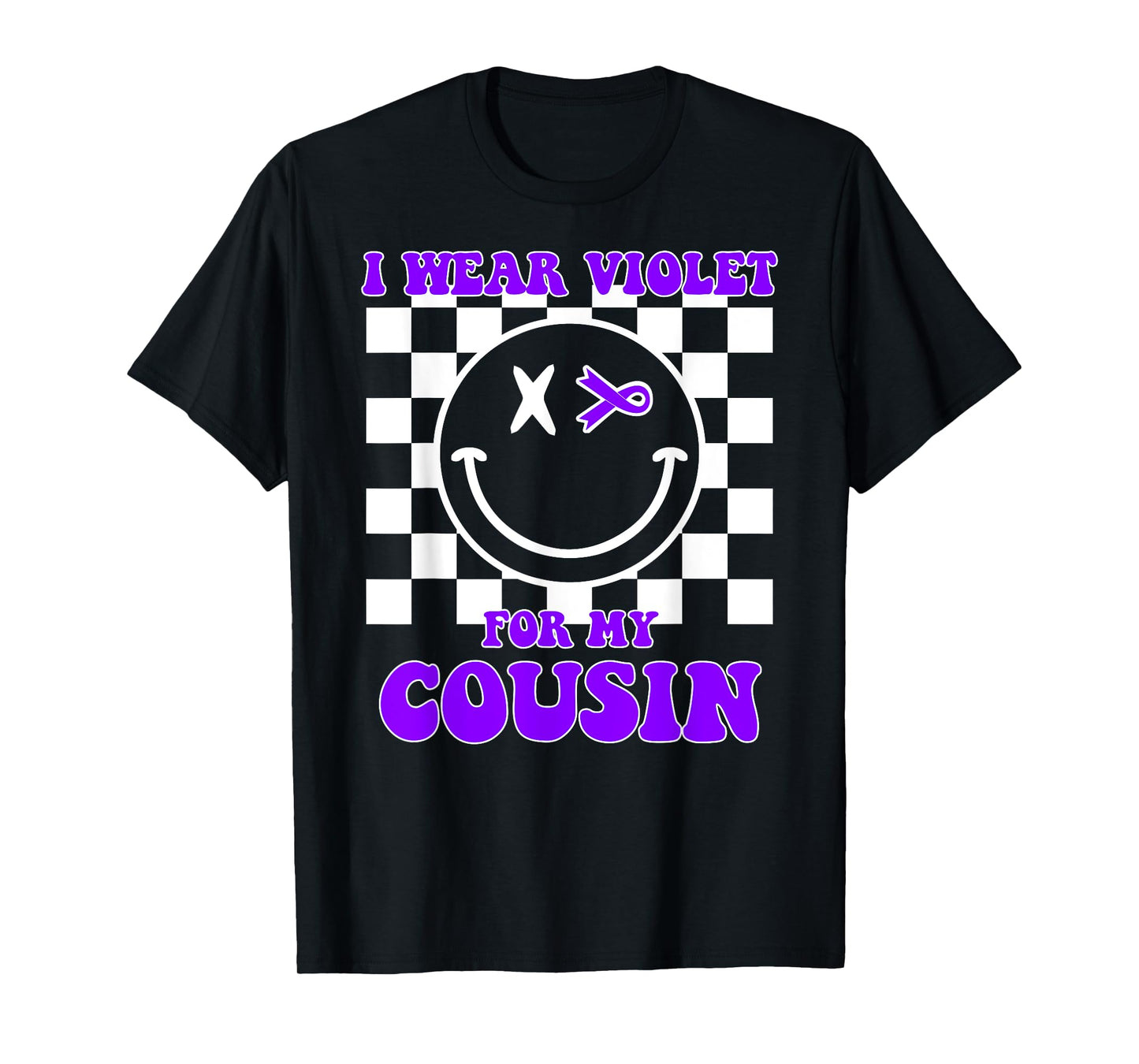 Hodgkins Lymphoma Awareness Cousin Hodgkins Lymphoma Ribbon T-Shirt