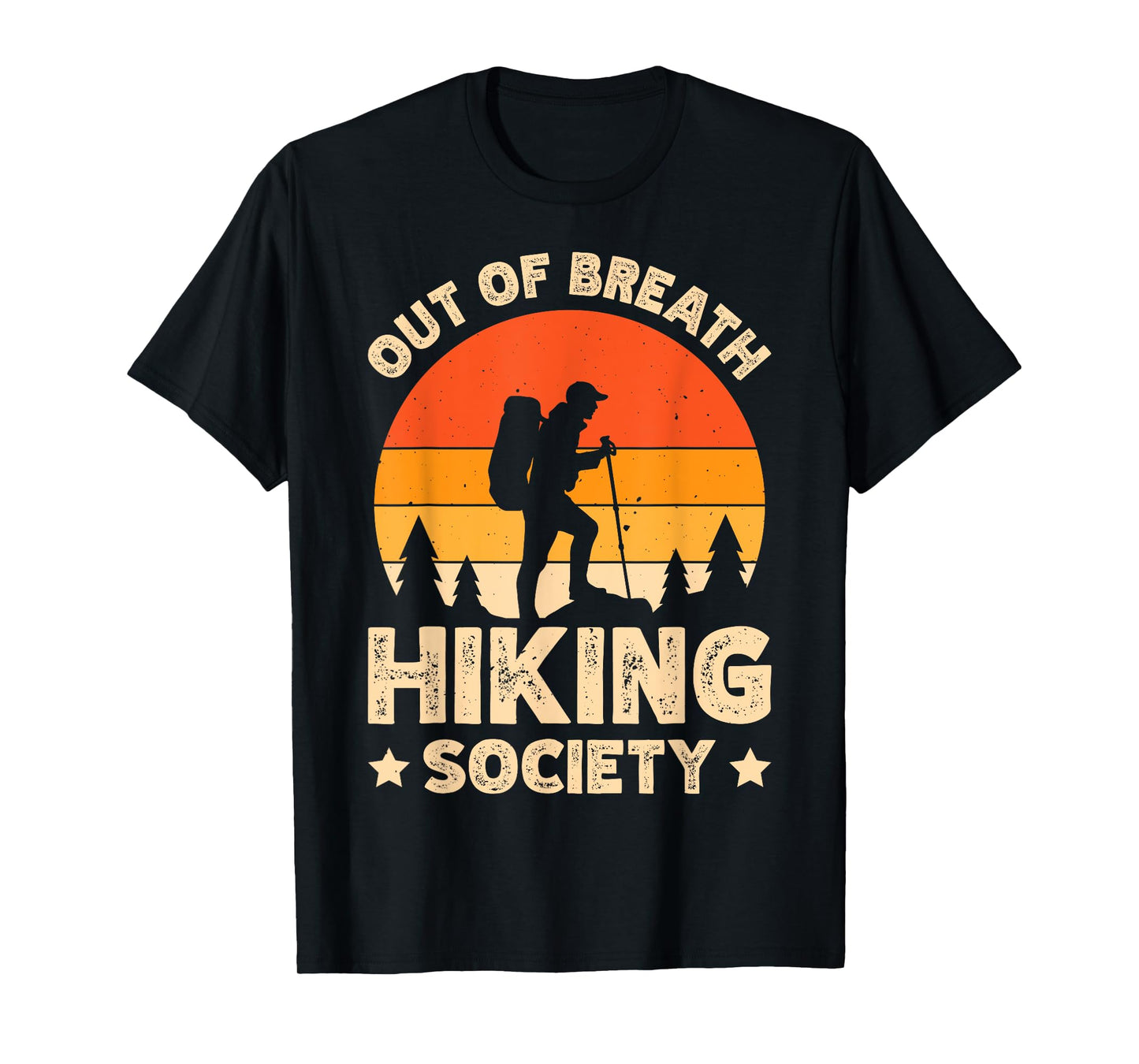 Out Of Breath Hiking Society T-Shirt