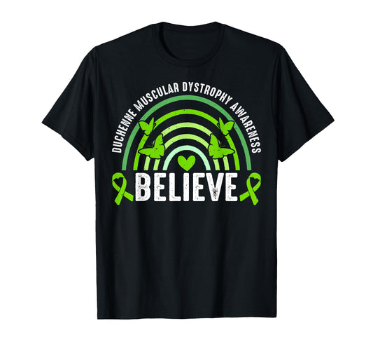 Duchenne Muscular Dystrophy Awareness Wear Green For Nephew T-Shirt