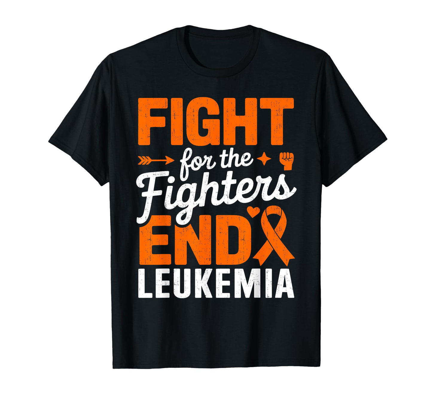 Leukemia Awareness Month Fight For Fighters End Leukemia T-Shirt