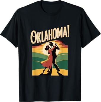 Oklahoma Retro Musical Theater Broadway Theatre T-Shirt