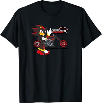 Sonic the Hedgehog, Fearless: Year of Shadow - Motorcycle T-Shirt