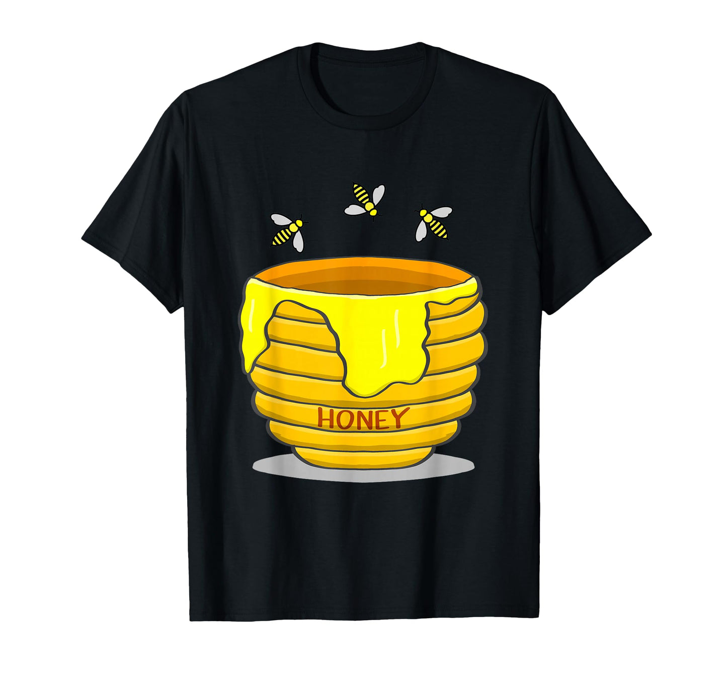 Honey Pot With Honey Bees Sweet Gift T-Shirt