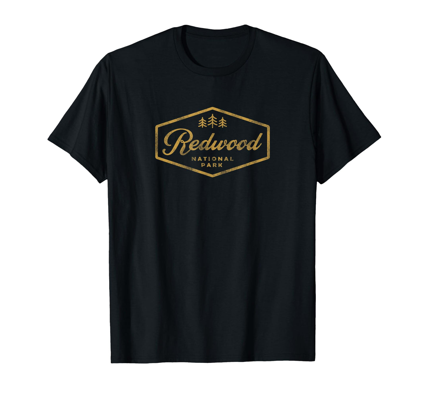 Vintage Redwood National Park California Men Women Souvenir T-Shirt