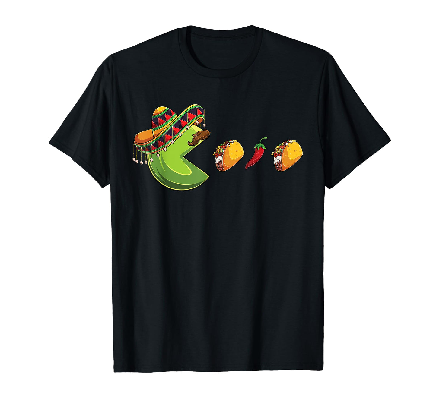 Funny eating Tacos Cinco de Mayo Boys Kids woman Men Mexican T-Shirt