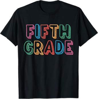 Fifth Grade Teacher Student First Day of 5th Grade Boy Girl T-Shirt