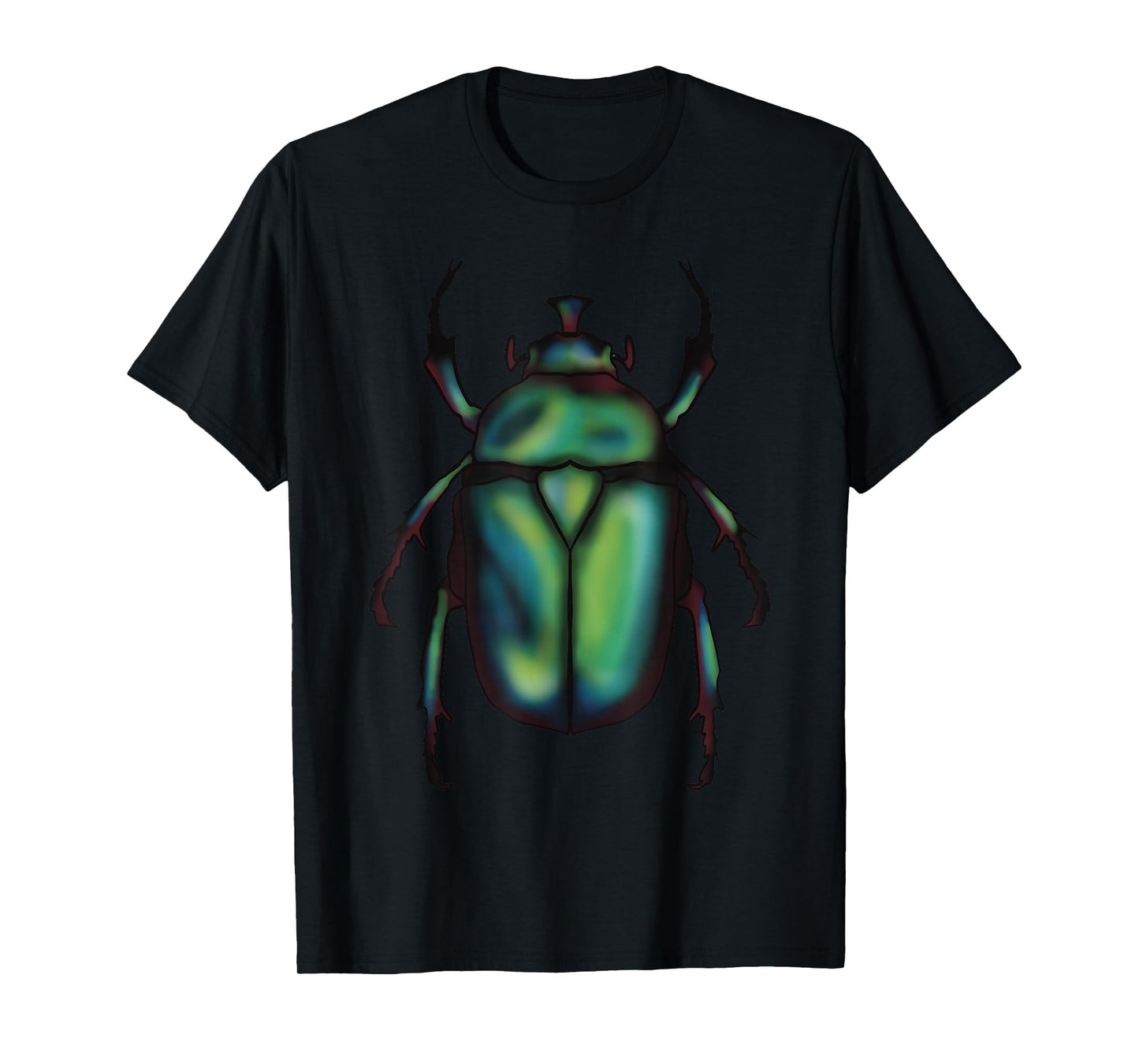 Green Chafer Beetle, June Bug, Insect, Entomology T-Shirt