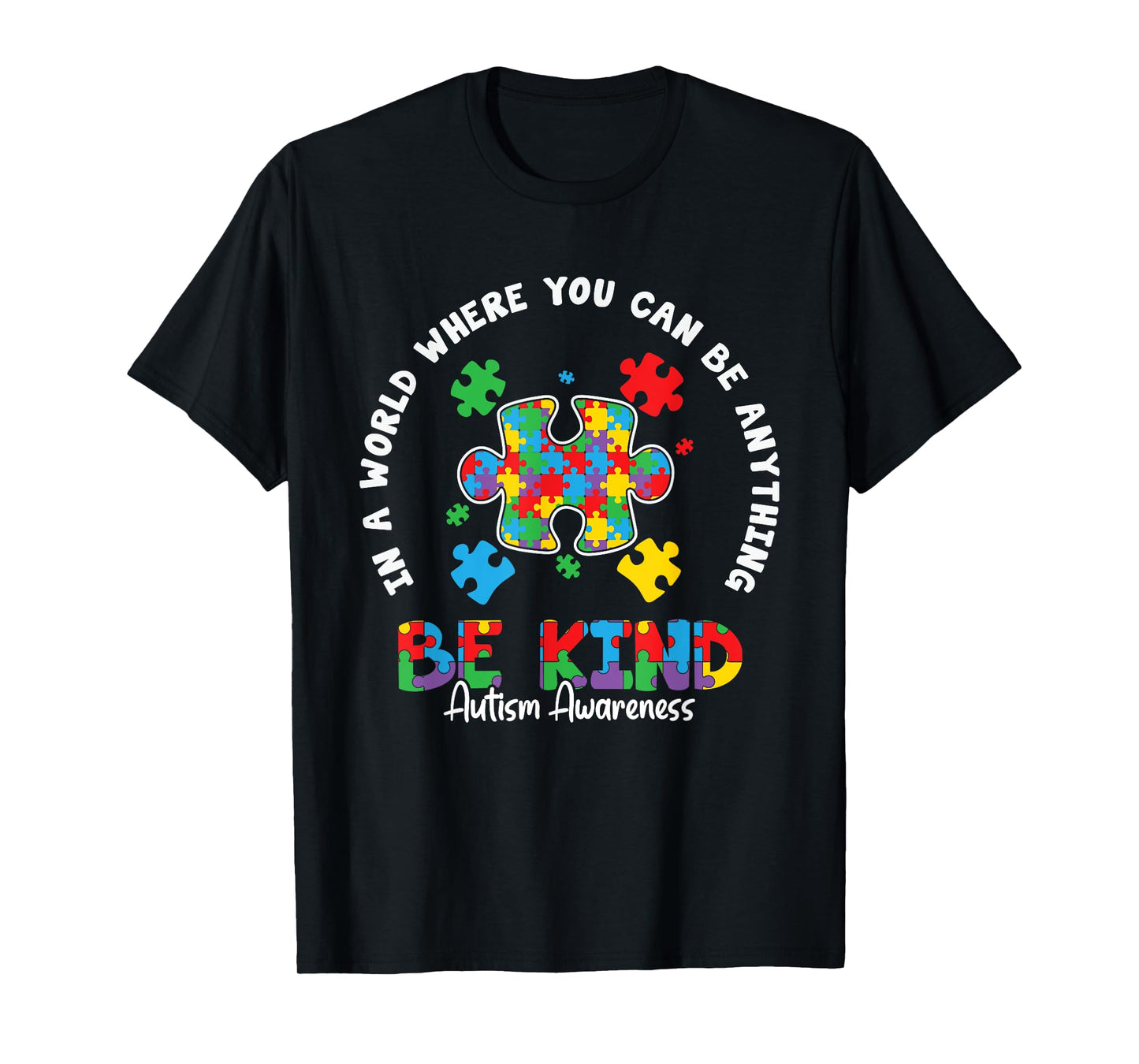 Autism Love Accept Support Autistic Autism Awareness T-Shirt