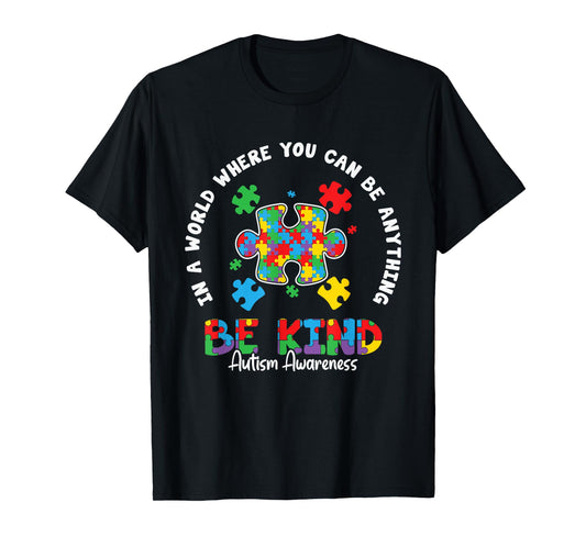 Autism Love Accept Support Autistic Autism Awareness T-Shirt