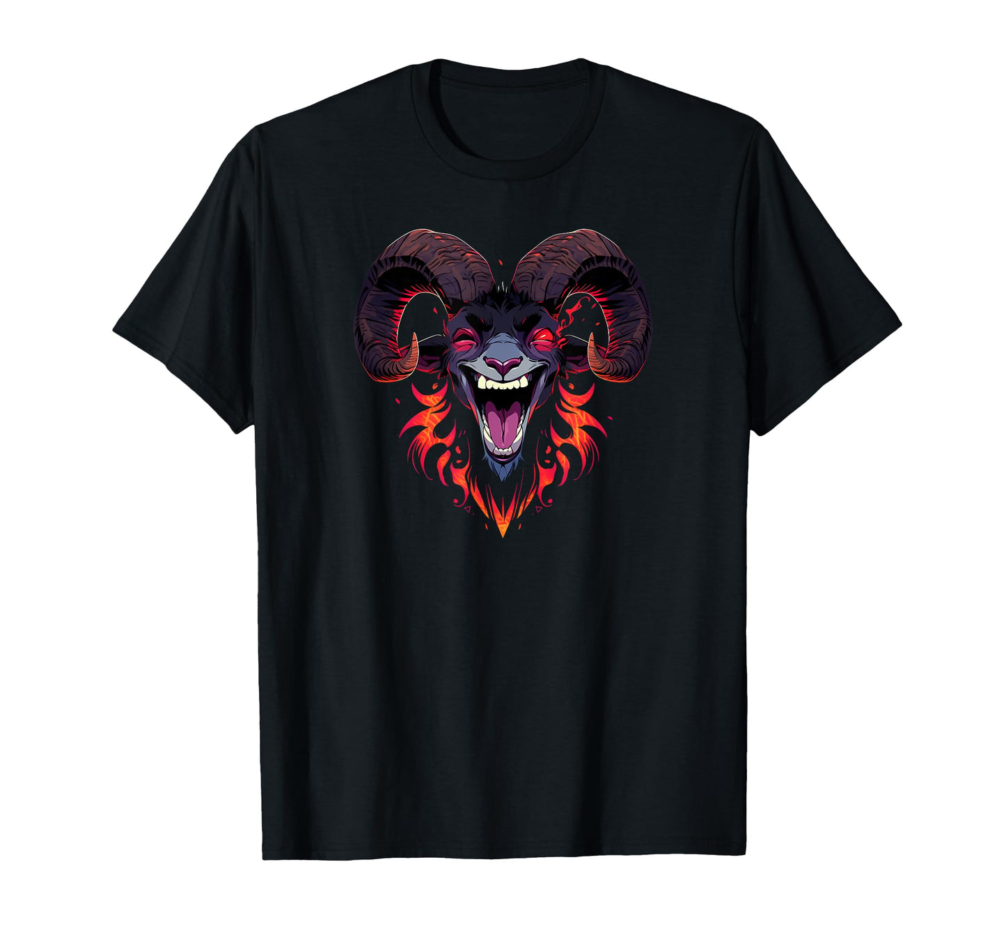 Mens Laughing Goat Vegan Gift for Men T-Shirt