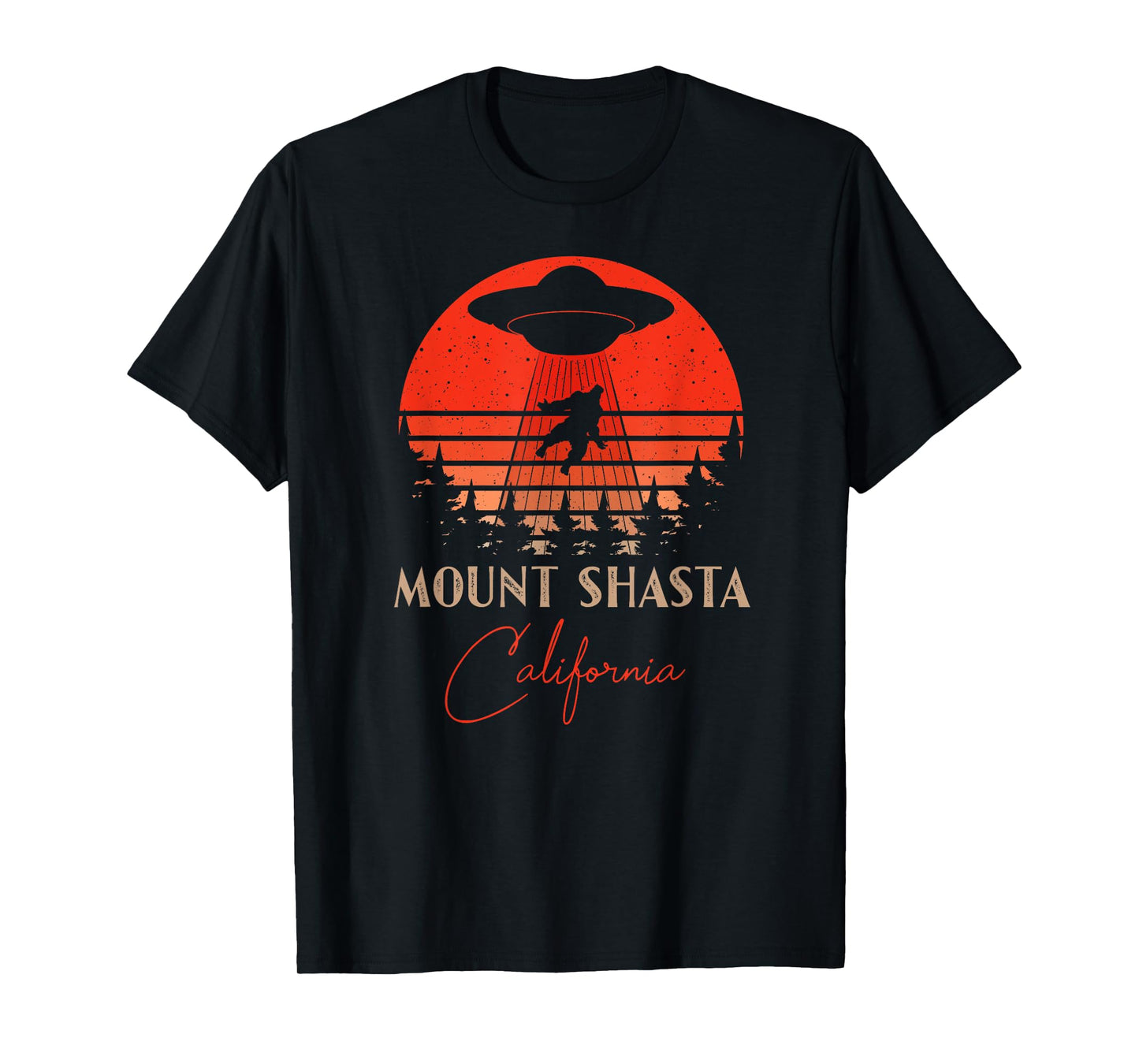 Mount Shasta California Souvenir Hiking T-Shirt